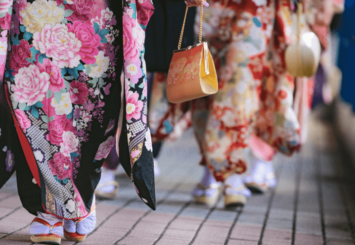 成人式の着物